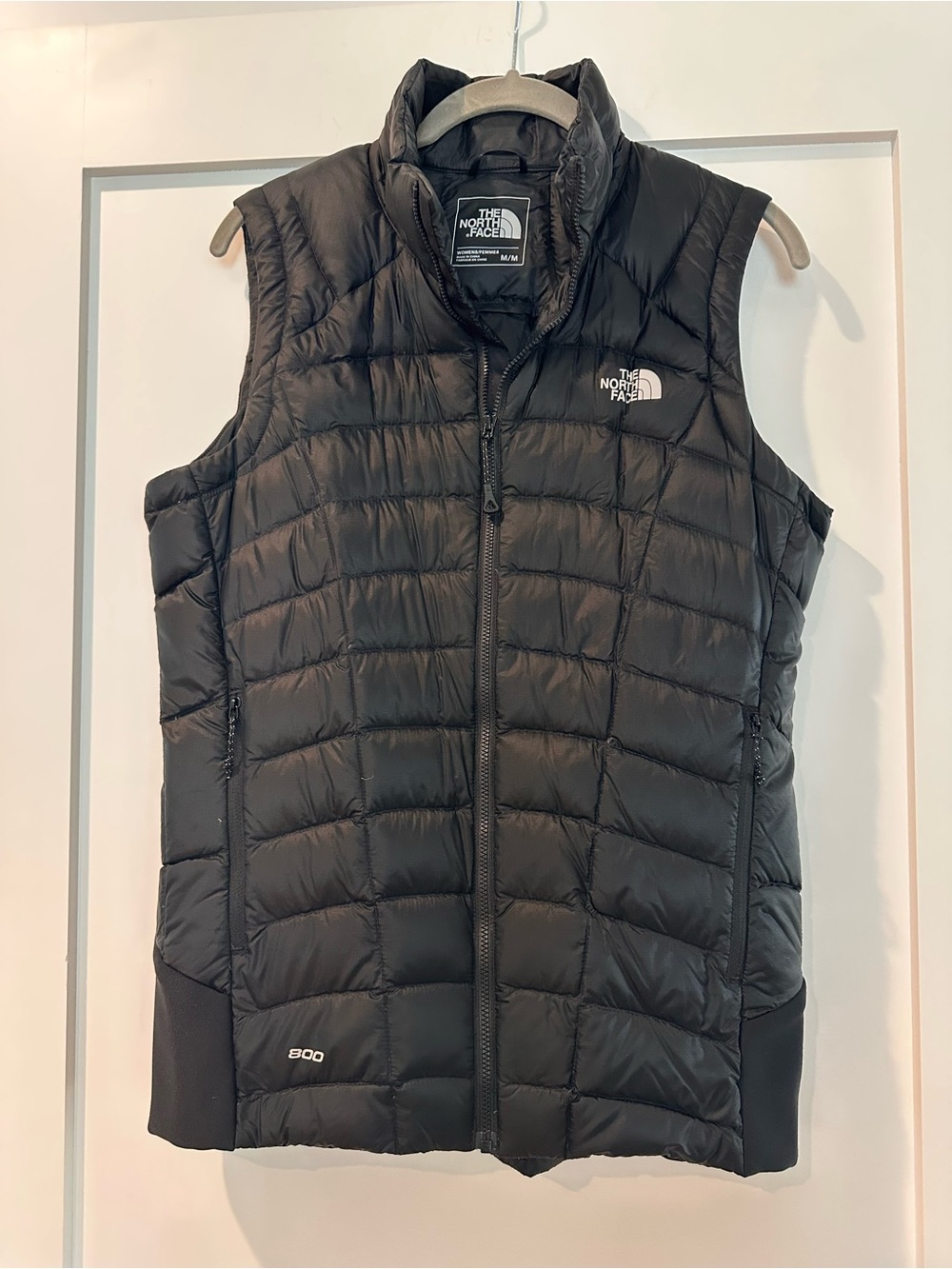The North Face Black 800 Down Quilted Vest - Women's